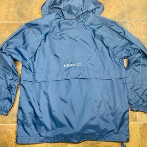 Nike Blue Windbreaker Jacket